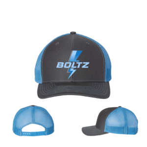 boltz richardson 112 snapback (gray/white) (copy)