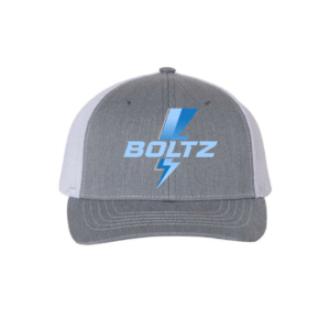 boltz richardson 112 snapback (gray/white)