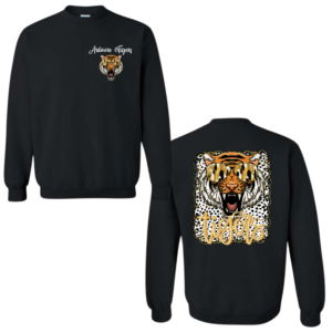 distressed tigers cotton sweatshirt (copy)