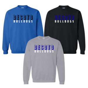 DESOTO BULLDOGS COTTON SWEATSHIRT