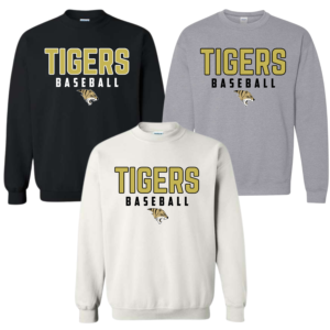 tigers baseball cotton sweatshirt