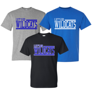 wildcats script t shirt (copy)
