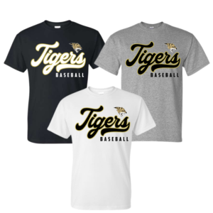 script tigers softball t shirt (copy)