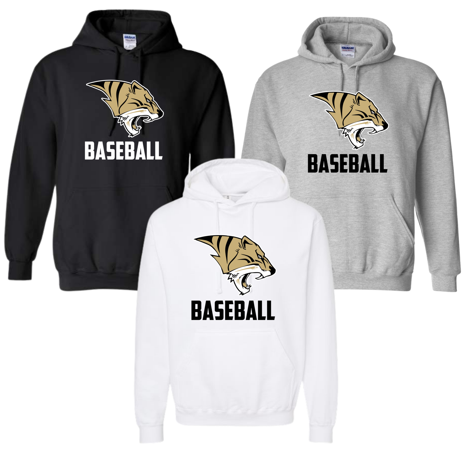 tigers baseball cotton sweatshirt (copy)
