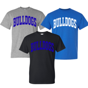 VARSITY BULLDOGS COTTON T SHIRT