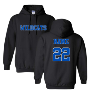 black wildcats fan jersey (copy)