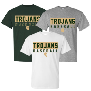 trojans baseball t shirt