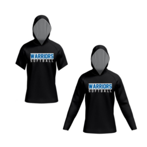 warriors baseball hooded (full sublimation) (copy)