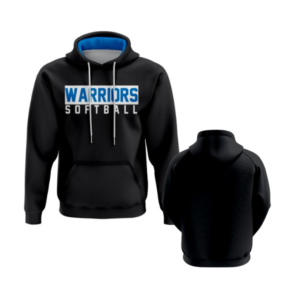 warriors baseball fleece lined hoodie (copy)