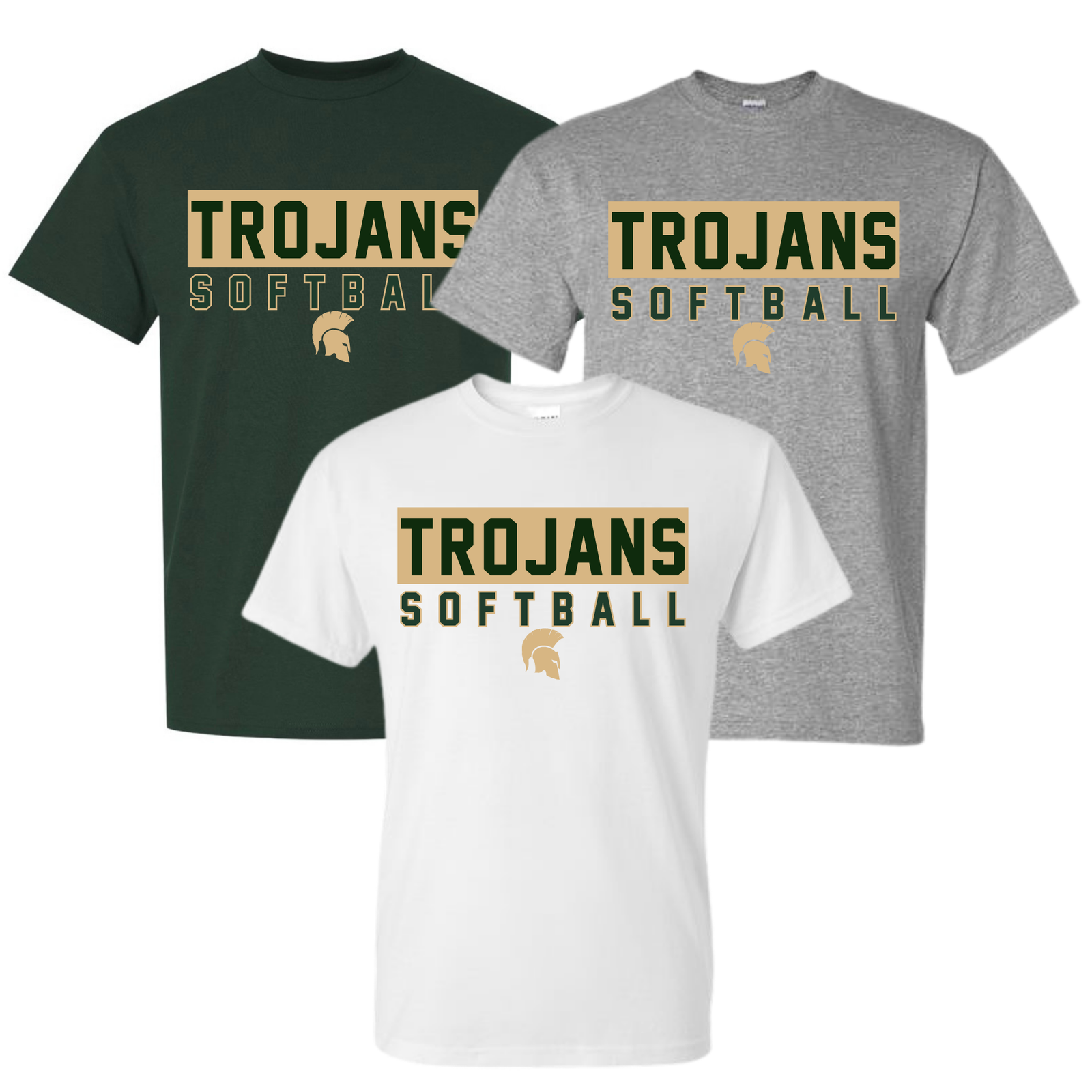 trojans baseball t shirt