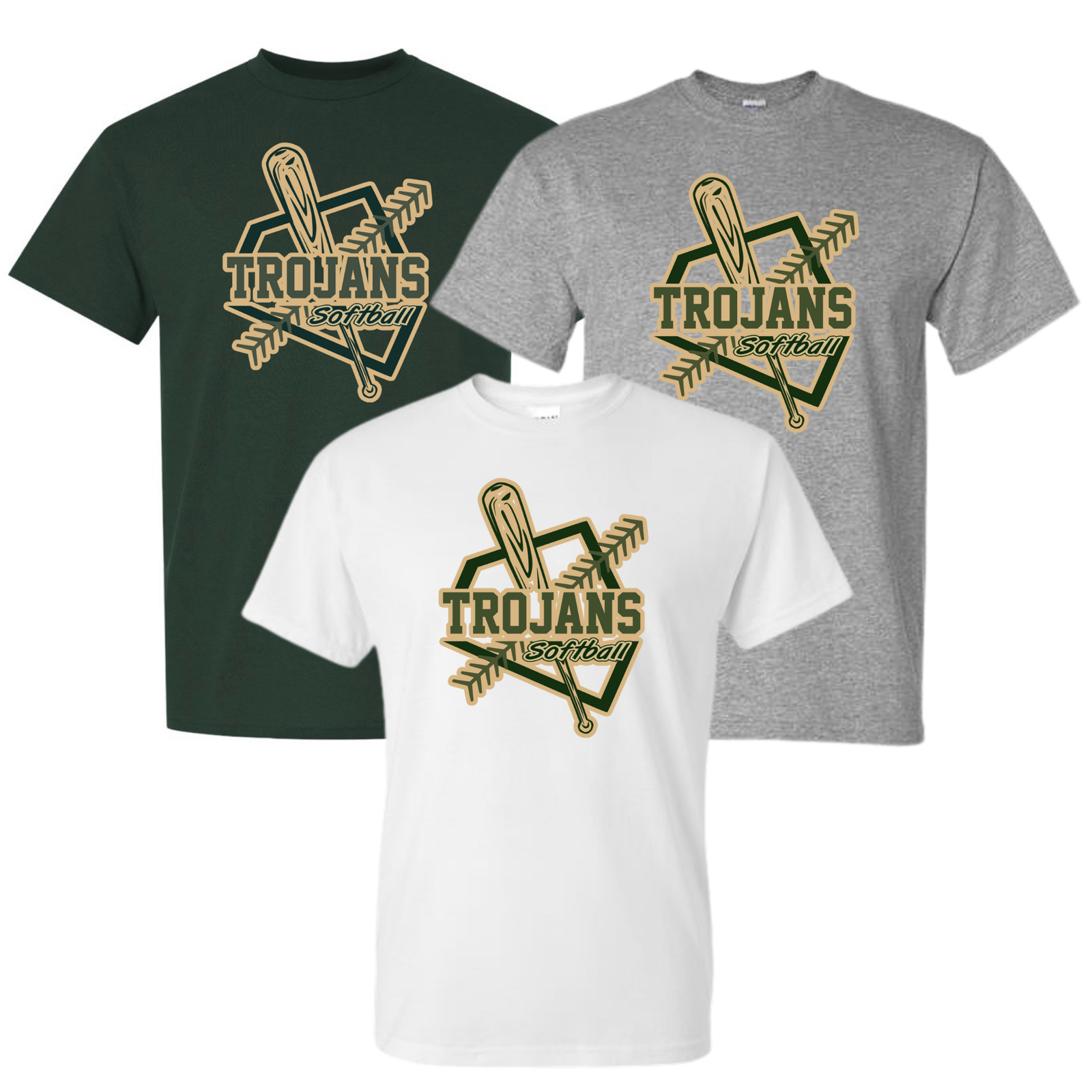 trojans baseball t shirt