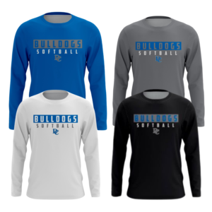 BULLDOGS SOFTBALL DRIFIT LONG SLEEVE
