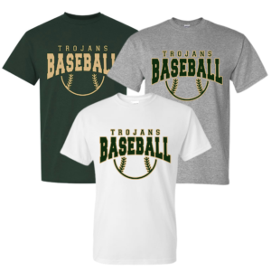trojans baseball t shirt