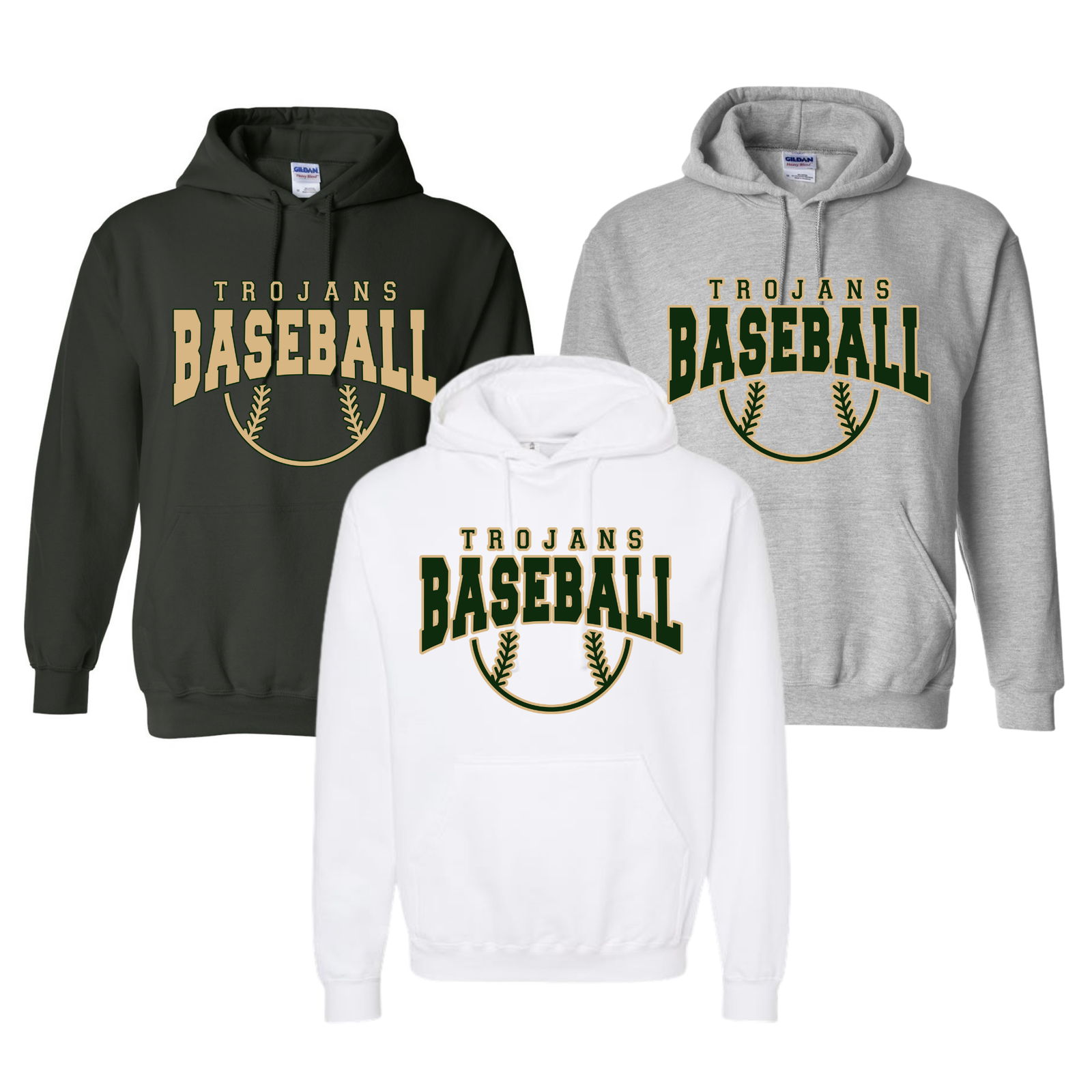 trojans baseball t shirt