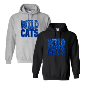 grunge wildcats hoodie (copy)