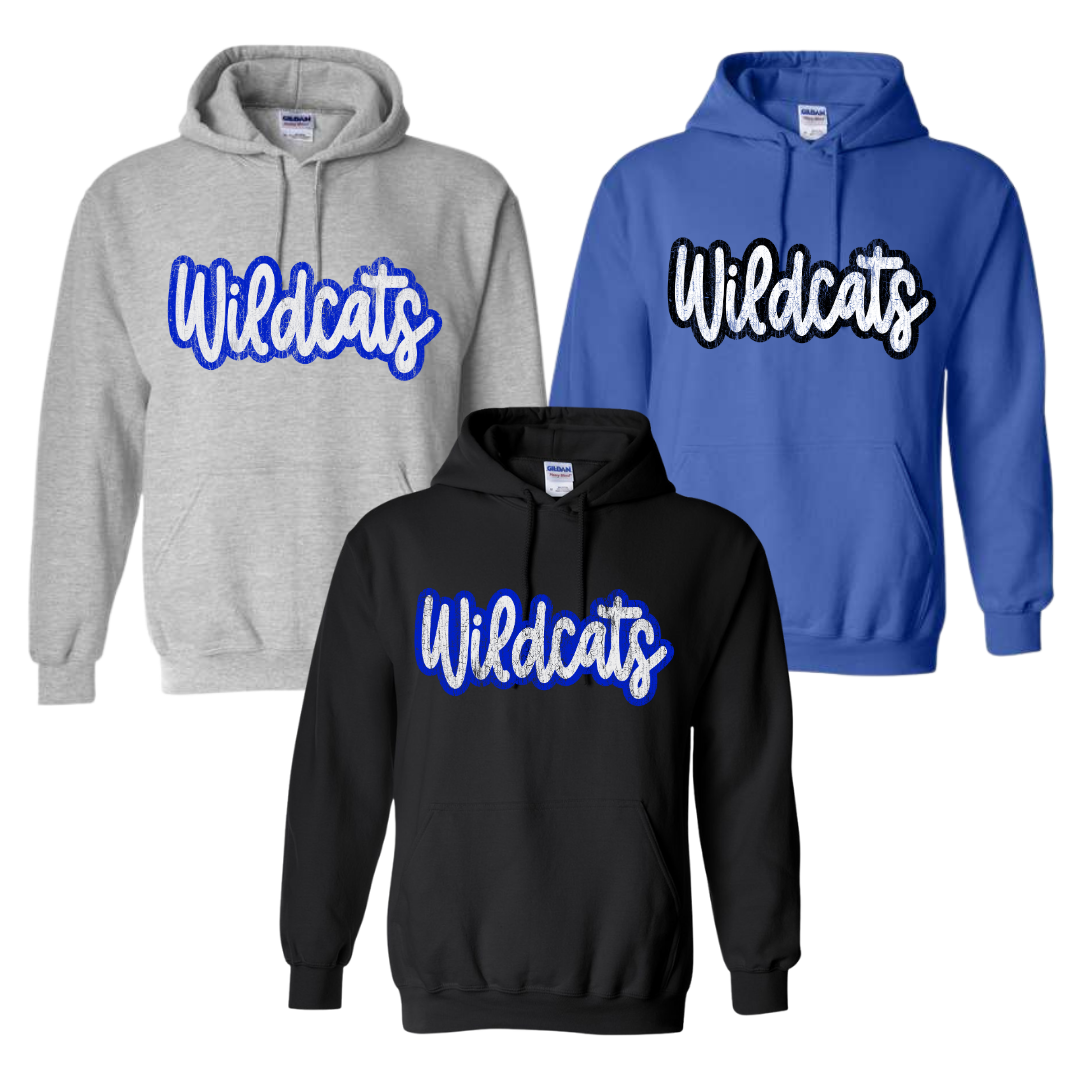 grunge wildcats hoodie (copy)