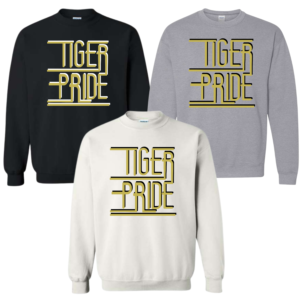 camo tigers stacked cotton sweatshirt (copy)