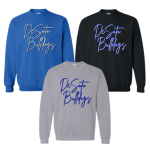 desoto bulldogs script cotton t shirt (copy)