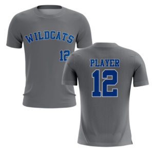 grey wildcats fan jersey