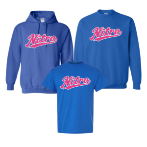 nitro royal blue the game hat