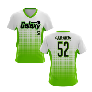 white pinstripe galaxy full button jersey (copy)