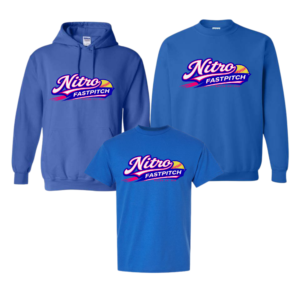 royal blue nitro fastpitch shirts