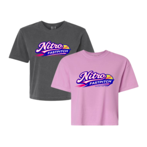 nitro fastpitch comfort color short boxy tee