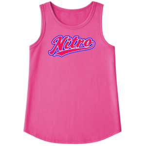 nitro neon pink comfort color tank