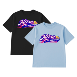 nitro fastpitch boxy tee