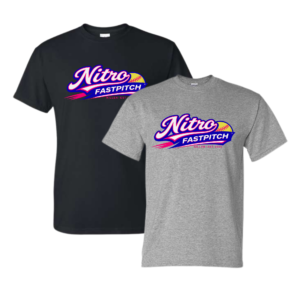 nitro fastpitch gildan t shirt
