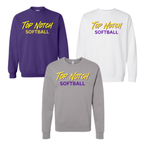 top notch softball sweatshirt