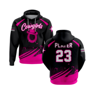 cowgirls fleece lined hoodie