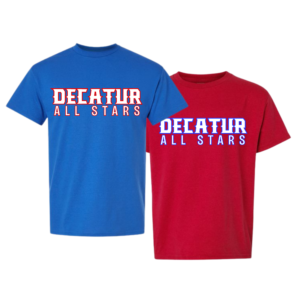 decatur all stars ombre pinstripe jersey
