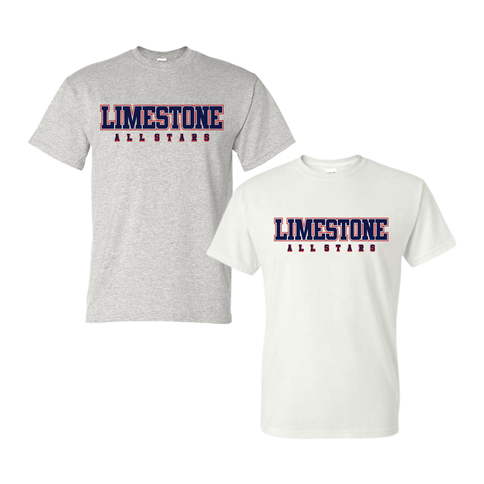 limestone all stars heather navy t shirt (copy)